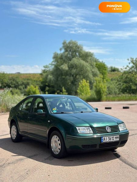 Volkswagen Bora, 2000, Газ пропан-бутан / Бензин, 1.6 л., 220 тис. км, Седан, Зелений, Бориспіль Cars-Pr-63298 фото