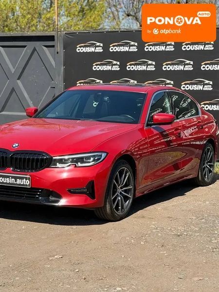BMW 3 Series, 2022 г., Бензин, 112 тыс. км, Седан, Красный, Киев AT-10416932 фото