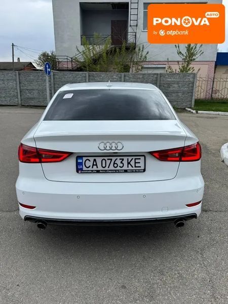 Audi A3, 2016 р., Бензин, 171 тис. км, Седан, Білий, Кам'янка AT-10416619 фото