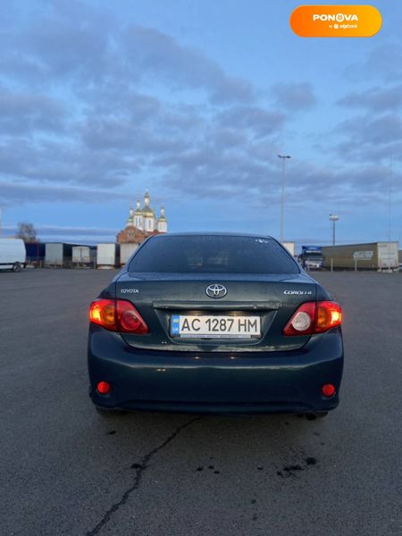 Toyota Corolla, 2008, Газ пропан-бутан / Бензин, 1.6 л., 248 тыс. км, Седан, Синий, Ковель Cars-Pr-63929 фото