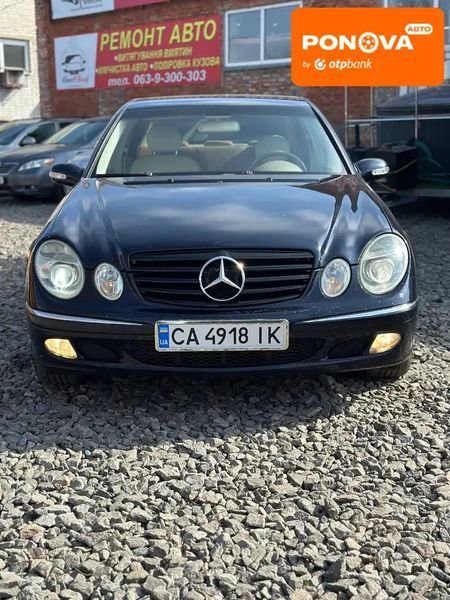 Mercedes-Benz E-Class, 2002 г., Дизель, 389 тыс. км, Седан, Чорный, Смела AT-10412584 фото