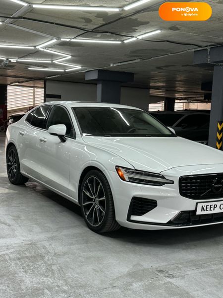 Volvo S60, 2019, Бензин, 1.97 л., 42 тис. км, Седан, Білий, Одеса 99950 фото