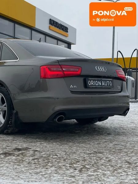 Audi A6, 2012 р., Бензин, 223 тис. км, Седан, Коричневий, Дніпро (Дніпропетровськ) AT-10408029 фото