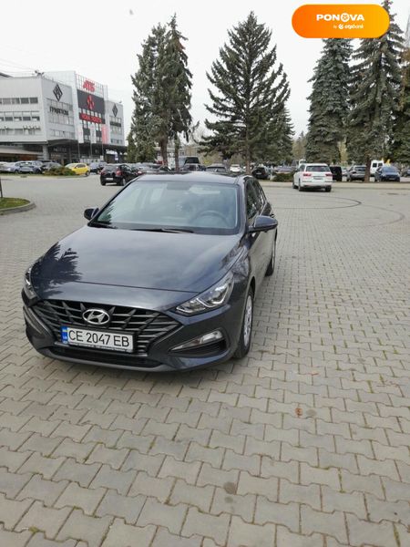 Hyundai i30, 2021, Бензин, 1.5 л., 38 тыс. км, Хетчбек, Серый, Черновцы Cars-Pr-67639 фото