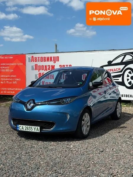 Renault Zoe, 2016 г., Електро, 87 тыс. км, Хетчбек, Синий, Черкассы AT-10417314 фото