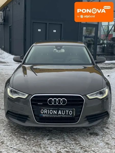 Audi A6, 2012 р., Бензин, 223 тис. км, Седан, Коричневий, Дніпро (Дніпропетровськ) AT-10408029 фото