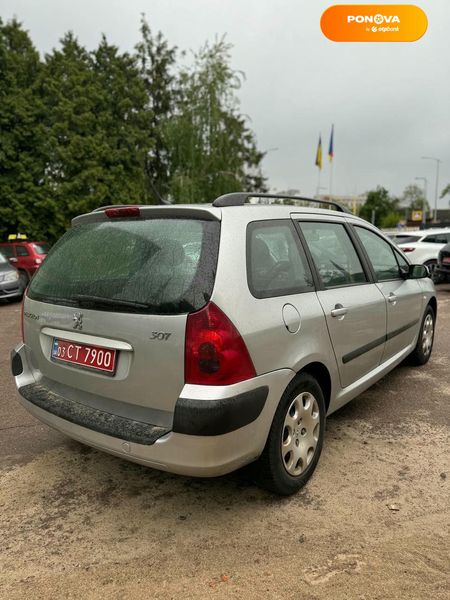 Peugeot 307, 2002, Бензин, 1.6 л., 200 тис. км, Універсал, Сірий, Чернігів 46643 фото