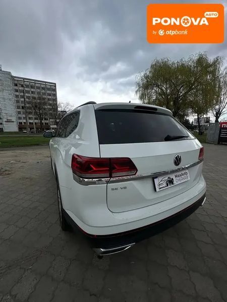Volkswagen Atlas, 2022 г., Бензин, 115 тыс. км, Внедорожник / Кроссовер, Белый, Черкассы AT-10414242 фото