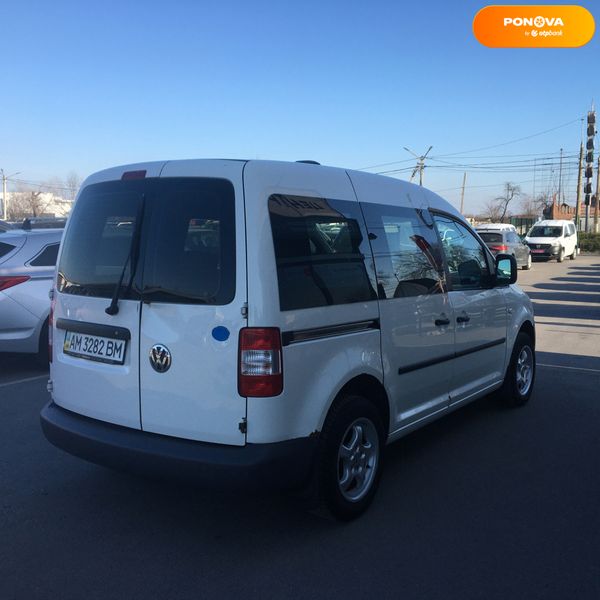 Volkswagen Caddy пасс., 2007, Дизель, 2 л., 274 тыс. км, Универсал, Белый, Житомир 26378 фото