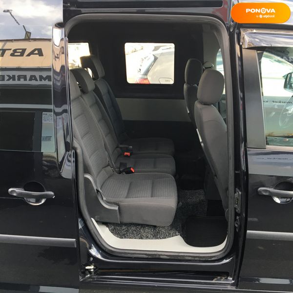 Volkswagen Caddy пасс., 2011, Дизель, 2 л., 209 тыс. км, Фургон, Чорный, Житомир 4443 фото