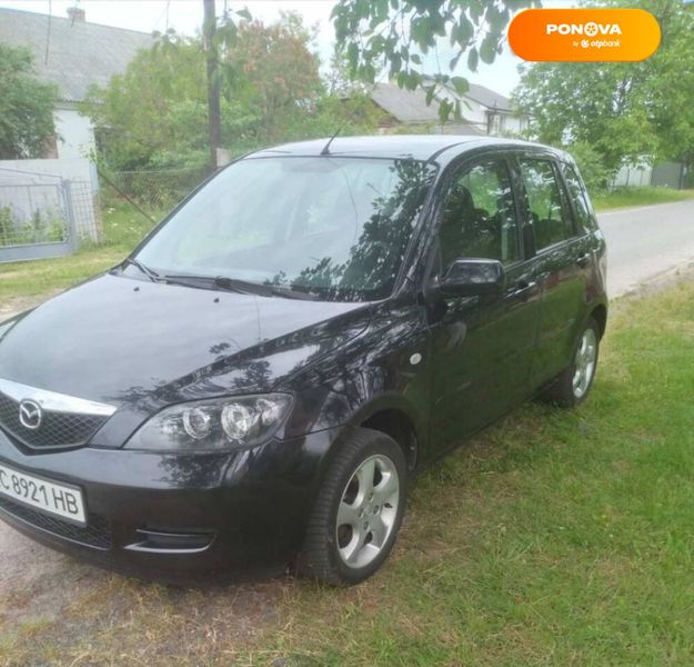 Mazda 2, 2006, Бензин, 1.39 л., 206 тис. км, Хетчбек, Чорний, Ковель Cars-Pr-61056 фото