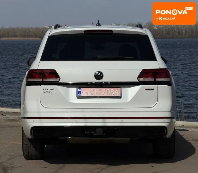 Volkswagen Atlas, 2022 г., Бензин, 105 тыс. км, Внедорожник / Кроссовер, Белый, Днепр (Днепропетровск) AT-10412057 фото
