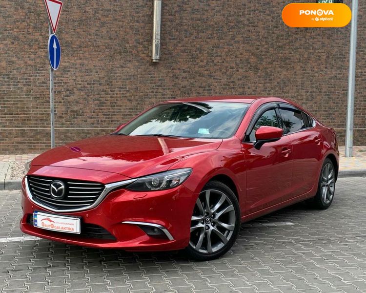 Mazda 6, 2016, Дизель, 2.19 л., 130 тис. км, Седан, Червоний, Одеса 110027 фото