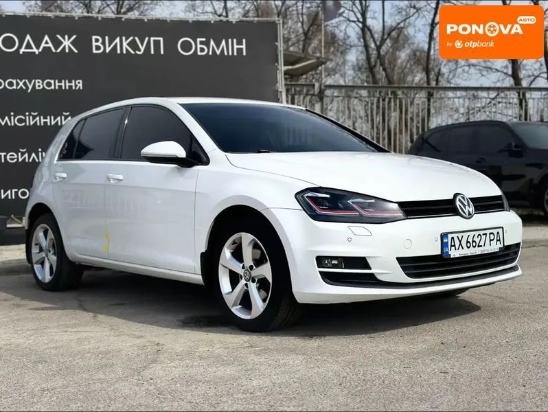 Volkswagen Golf, 2013 р., Дизель, 161 тис. км, Хетчбек, Білий, Харків AT-10416223 фото