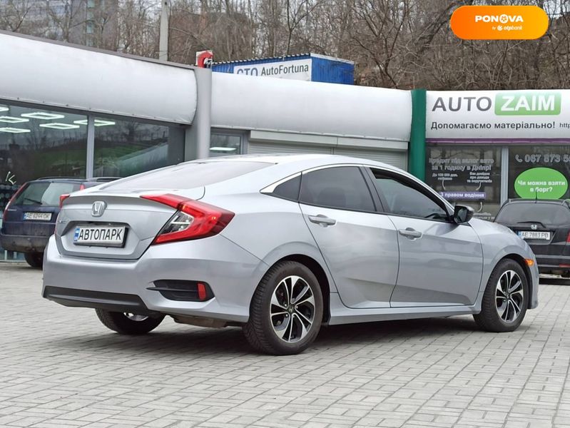 Honda Civic, 2018, Бензин, 2 л., 90 тис. км, Седан, Сірий, Дніпро (Дніпропетровськ) 19382 фото