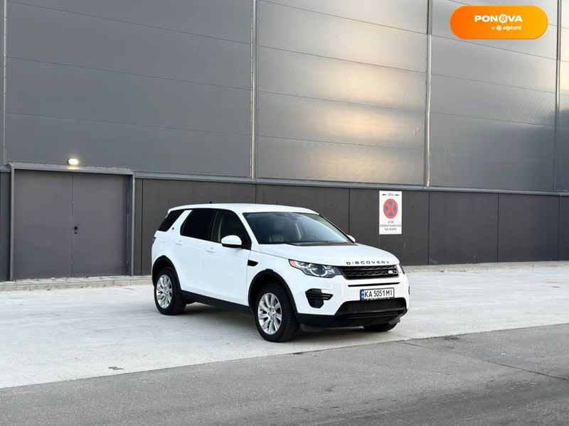 Land Rover Discovery Sport, 2016, Бензин, 2 л., 91 тыс. км, Внедорожник / Кроссовер, Белый, Киев 13293 фото