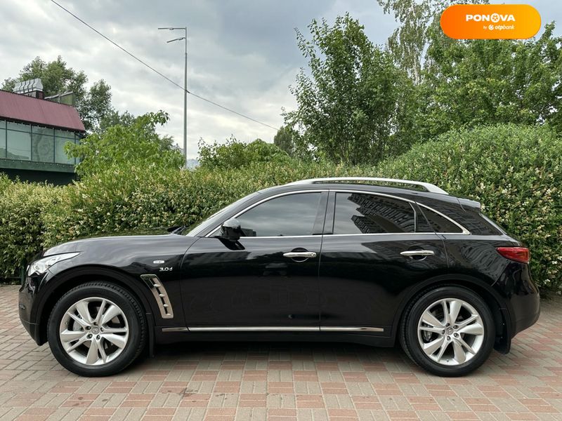 Infiniti QX70, 2016, Дизель, 2.99 л., 158 тис. км, Позашляховик / Кросовер, Чорний, Київ 52220 фото