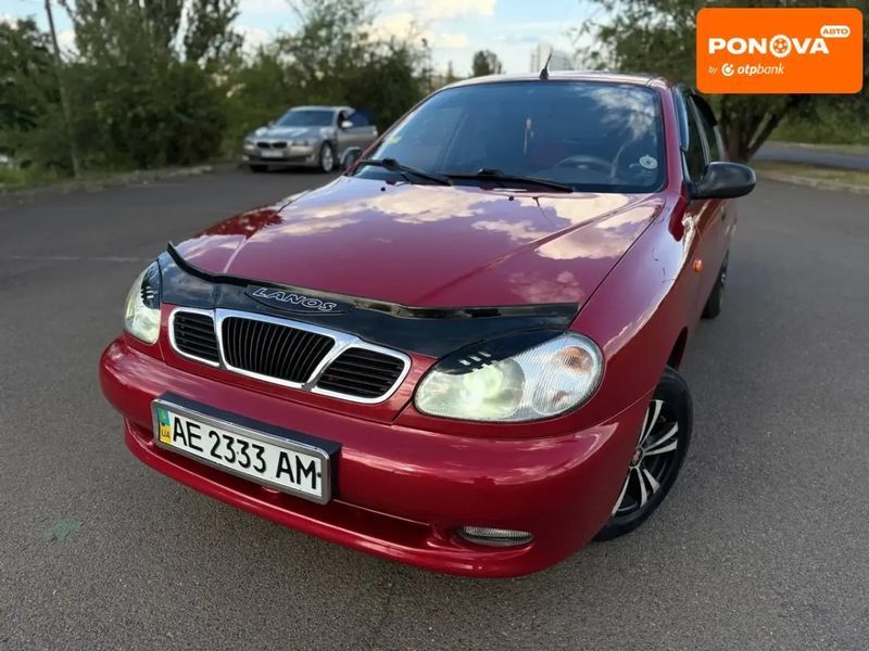 Daewoo Lanos, 2008 р., Бензин, 125 тис. км, Седан, Червоний, Кривий Ріг AT-10396328 фото
