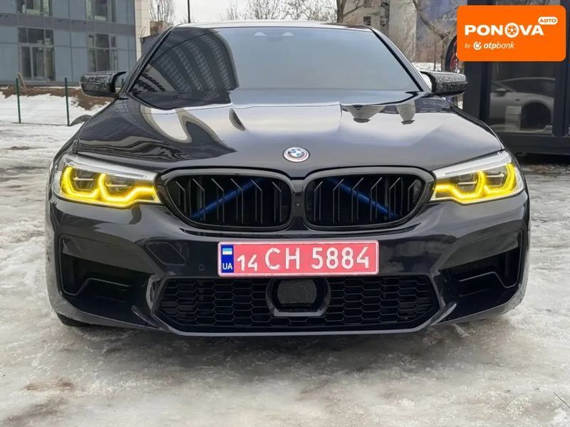 BMW 5 Series, 2019 г., Бензин, 84 тыс. км, Седан, Чорный, Киев AT-10411264 фото