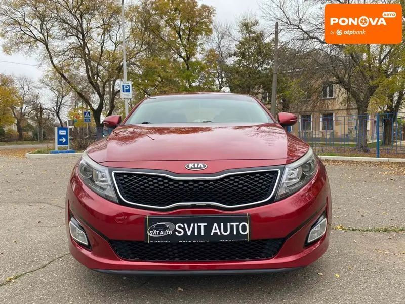 Kia Optima, 2015 г., Бензин, 162 тыс. км, Седан, Красный, Николаев AT-10406433 фото