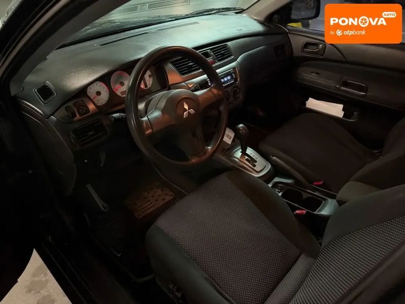 Mitsubishi Lancer, 2008 р., Бензин, 212 тис. км, Седан, Чорний, Дніпро (Дніпропетровськ) AT-10406201 фото