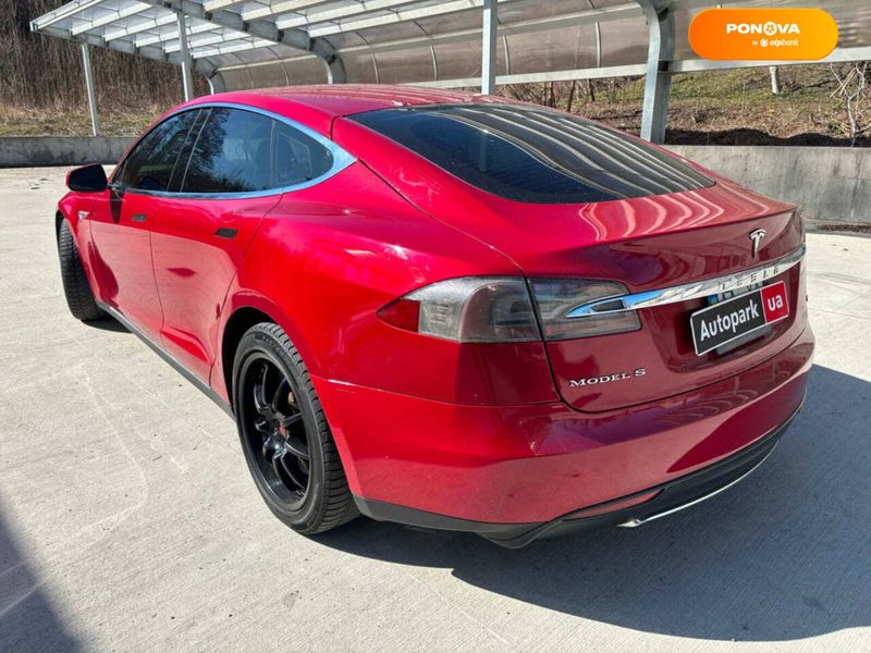 Tesla Model S, 2014, Електро, 185 тис. км, Ліфтбек, Червоний, Київ 31798 фото