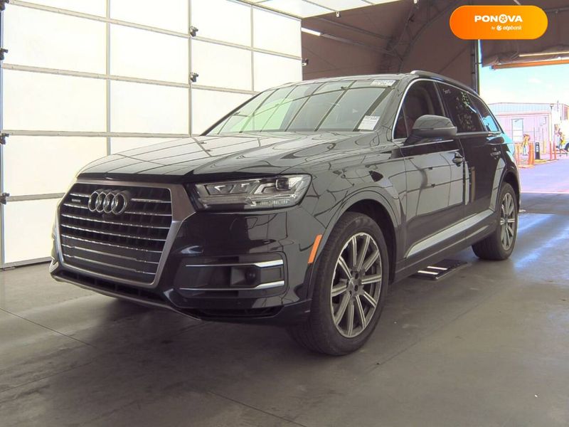 Audi Q7, 2018, Бензин, 3 л., 123 тис. км, Позашляховик / Кросовер, Чорний, Львів Cars-EU-US-KR-108711 фото