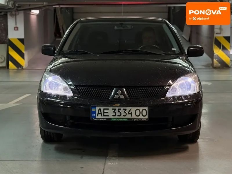 Mitsubishi Lancer, 2008 р., Бензин, 212 тис. км, Седан, Чорний, Дніпро (Дніпропетровськ) AT-10406201 фото