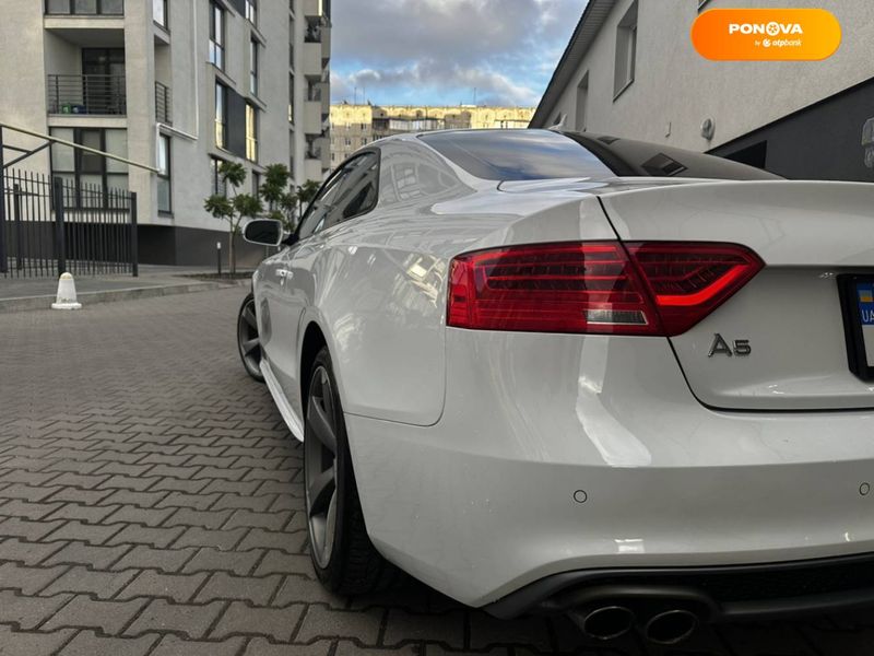 Audi A5, 2014, Бензин, 2 л., 134 тыс. км, Купе, Белый, Ровно Cars-Pr-65649 фото