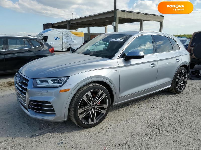 Audi SQ5, 2018, Бензин, 3 л., 107 тис. км, Позашляховик / Кросовер, Сірий, Мукачево Cars-EU-US-KR-103625 фото