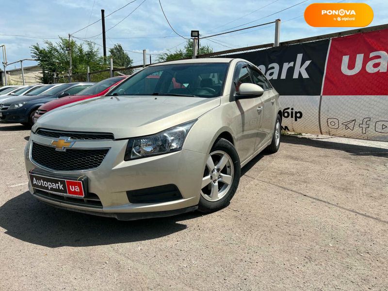 Chevrolet Cruze, 2013, Бензин, 1.4 л., 235 тис. км, Седан, Бежевий, Запоріжжя 98897 фото