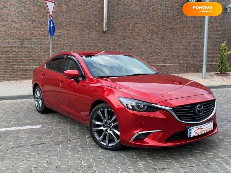 Mazda 6, 2016, Дизель, 2.19 л., 130 тис. км, Седан, Червоний, Одеса 110027 фото