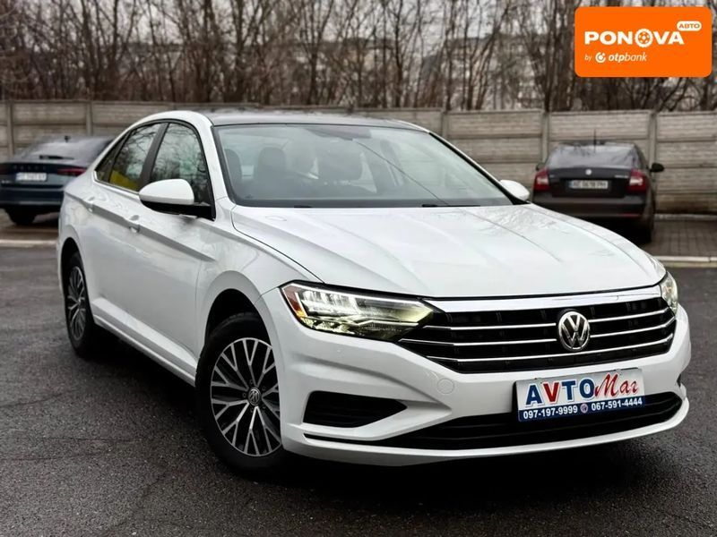 Volkswagen Jetta, 2020 г., Бензин, 69 тыс. км, Седан, Белый, Кривой Рог AT-10406996 фото