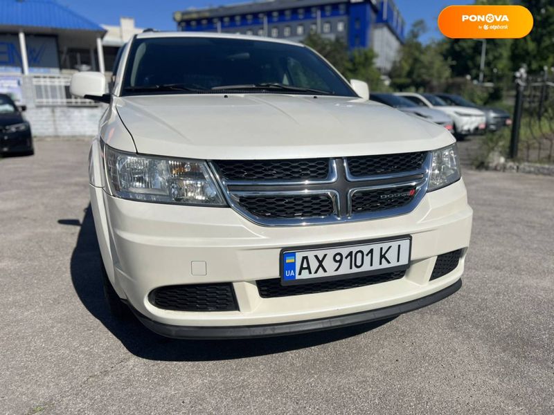 Dodge Journey, 2012, Бензин, 2.36 л., 175 тис. км, Позашляховик / Кросовер, Білий, Харків 44671 фото