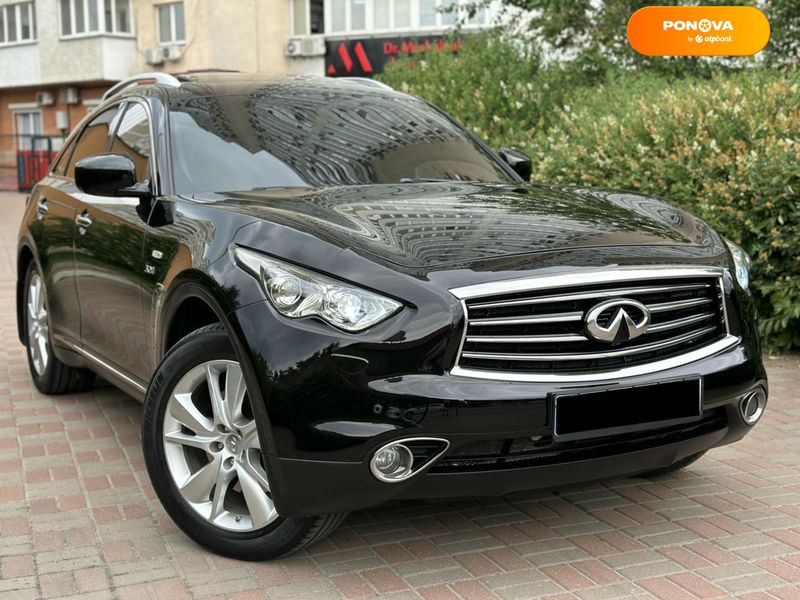 Infiniti QX70, 2016, Дизель, 2.99 л., 158 тис. км, Позашляховик / Кросовер, Чорний, Київ 52220 фото