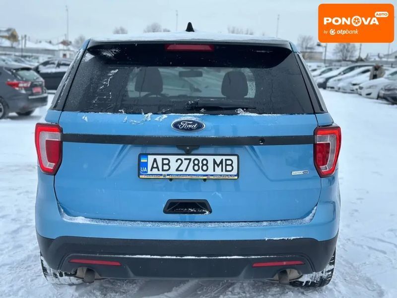 Ford Explorer, 2017 р., Бензин, 182 тис. км, Позашляховик / Кросовер, Синій, Вінниця AT-10408738 фото