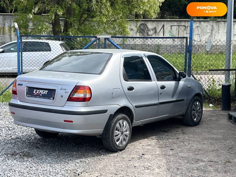 Fiat Siena, 2005, Бензин, 1.24 л., 283 тис. км, Седан, Сірий, Львів 43981 фото