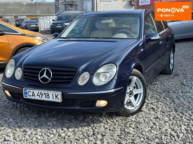 Mercedes-Benz E-Class, 2002 г., Дизель, 389 тыс. км, Седан, Чорный, Смела AT-10412584 фото