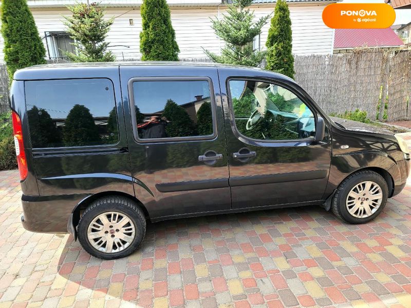 Fiat Doblo, 2007, Газ пропан-бутан / Бензин, 1.37 л., 94 тыс. км, Минивен, Чорный, Киев Cars-Pr-59637 фото