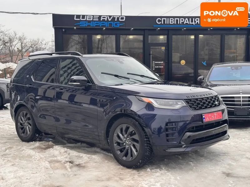Land Rover Discovery, 2023 р., Бензин, 52 тис. км, Позашляховик / Кросовер, Синій, Київ AT-10410344 фото