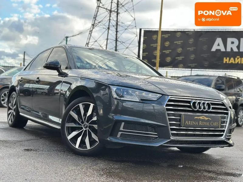 Audi A4, 2018 г., Бензин, 137 тыс. км, Седан, Серый, Харьков AT-10403178 фото