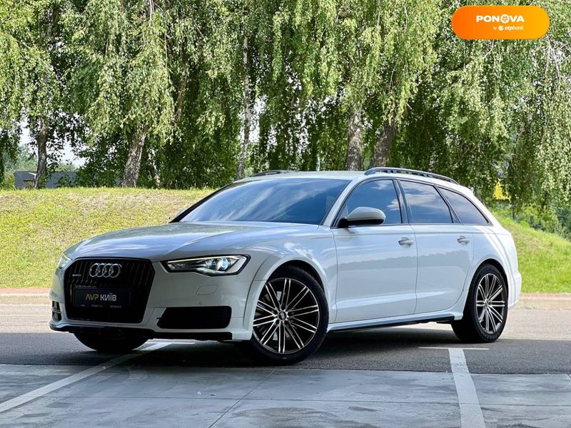 Audi A6 Allroad, 2015, Дизель, 2.97 л., 240 тыс. км, Универсал, Белый, Киев 49266 фото