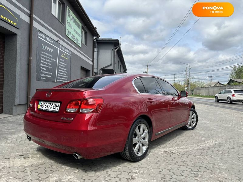 Lexus GS, 2010, Бензин, 3.46 л., 61 тис. км, Седан, Червоний, Київ Cars-Pr-64459 фото