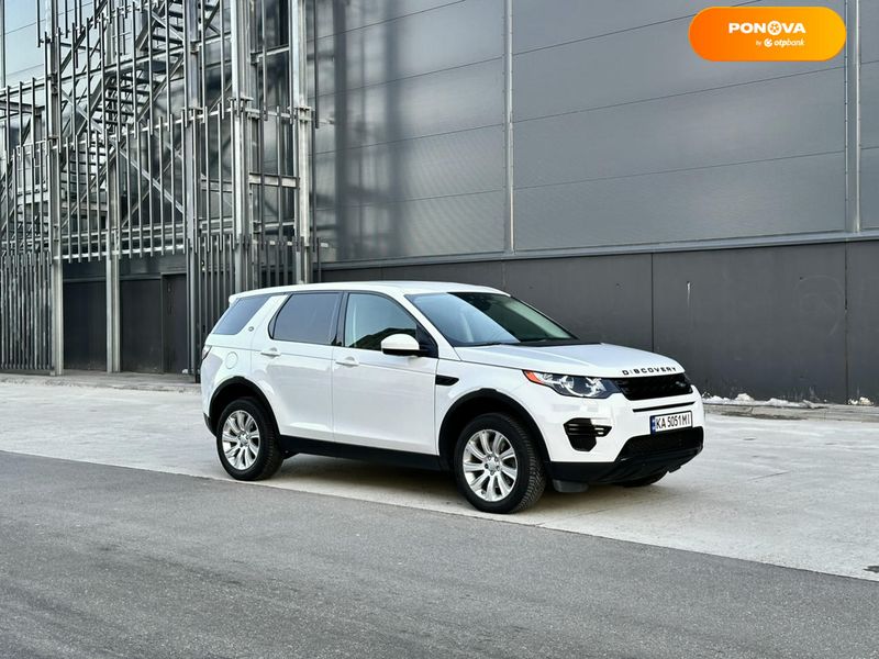 Land Rover Discovery Sport, 2016, Бензин, 2 л., 91 тыс. км, Внедорожник / Кроссовер, Белый, Киев 13293 фото