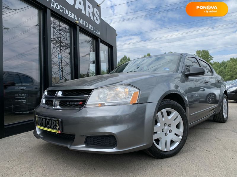 Dodge Avenger, 2012, Бензин, 3.6 л., 198 тыс. км, Седан, Серый, Харьков 48379 фото