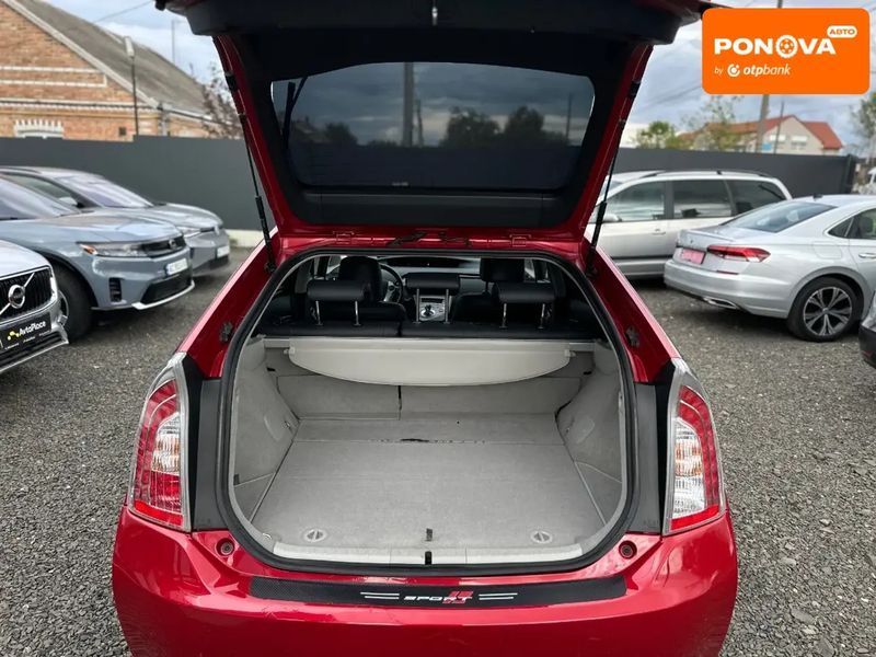 Toyota Prius, 2012 р., Гібрид (HEV), 215 тис. км, Седан, Червоний, Луцьк AT-10417371 фото