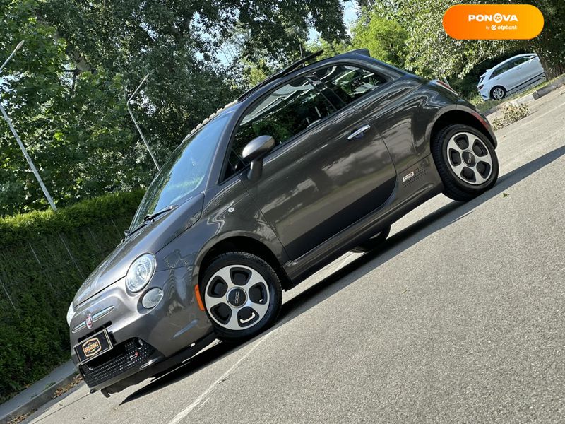 Fiat 500e, 2014, Електро, 174 тыс. км, Хетчбек, Серый, Киев 111322 фото