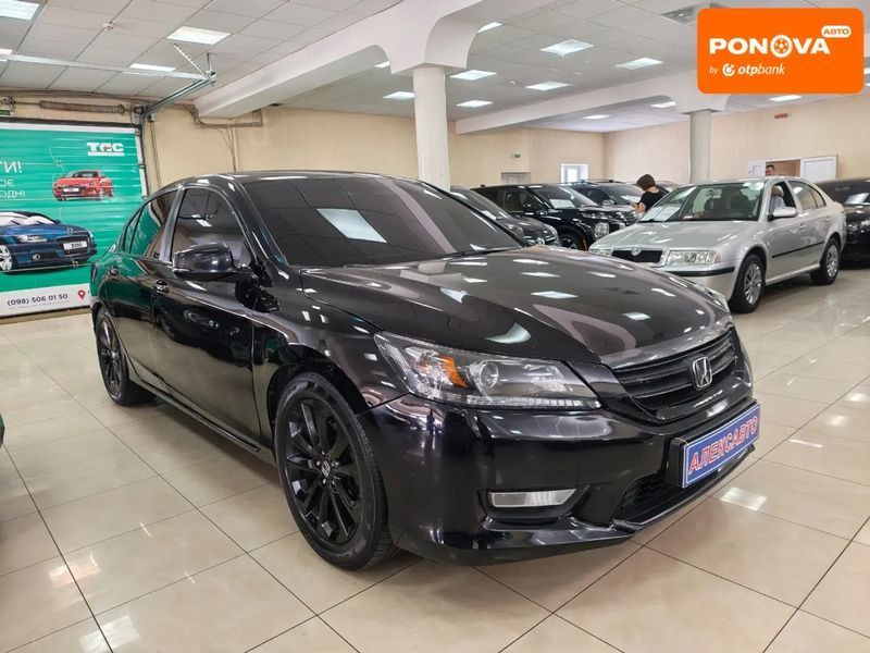 Honda Accord, 2014 г., Газ метан / Бензин, 193 тыс. км, Седан, Чорный, Кропивницкий (Кировоград) AT-10423982 фото