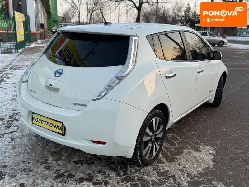 Nissan Leaf, 2015 р., Електро, 134 тис. км, Хетчбек, Білий, Кривий Ріг AT-10407461 фото