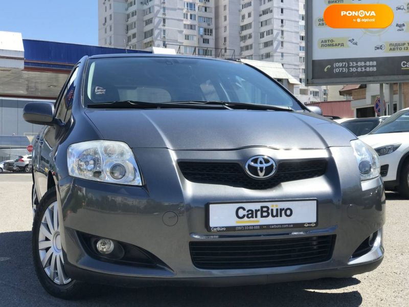 Toyota Auris, 2007, Газ пропан-бутан / Бензин, 1.6 л., 82 тис. км, Хетчбек, Сірий, Одеса 110251 фото